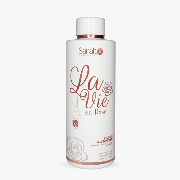 Sarah k_ Restoractive Protein Vegan Keratin_ La Vie En Rose - 1LT 